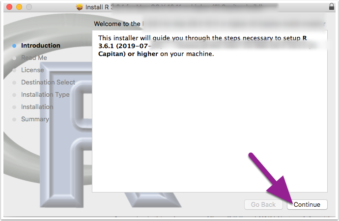 Depending on your version of Mac OS, this might look slightly different. But you should still be able to install it.